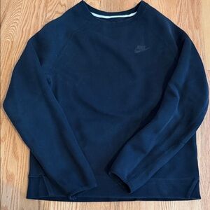 Nike Tech Boys Dark Blue Crewneck Sweater